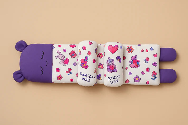 Newborn Head Shaping Pillow – Anti Flat Head Support Cushion