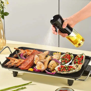200ml High-Pressure Oil & Sauce Sprayer – Refillable Cooking Mister for BBQ & Kitchen