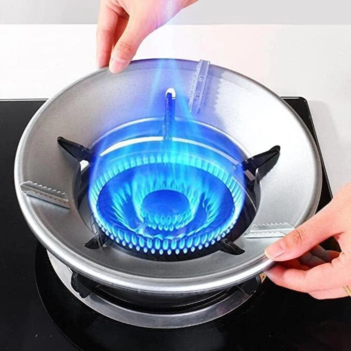Gas Saver Burner Stand Gas Chula Burner Gas Saver Stand Jali Ring Fire & Windproof Energy Saving