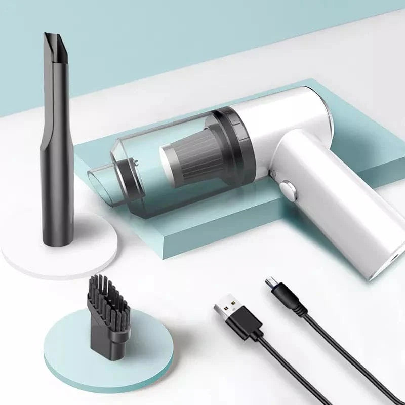 Mini Wireless Car Vacuum Cleaner (Wet & Dry Dual Use)