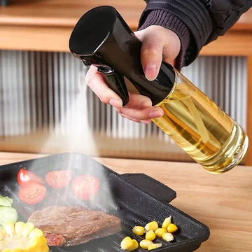200ml High-Pressure Oil & Sauce Sprayer – Refillable Cooking Mister for BBQ & Kitchen