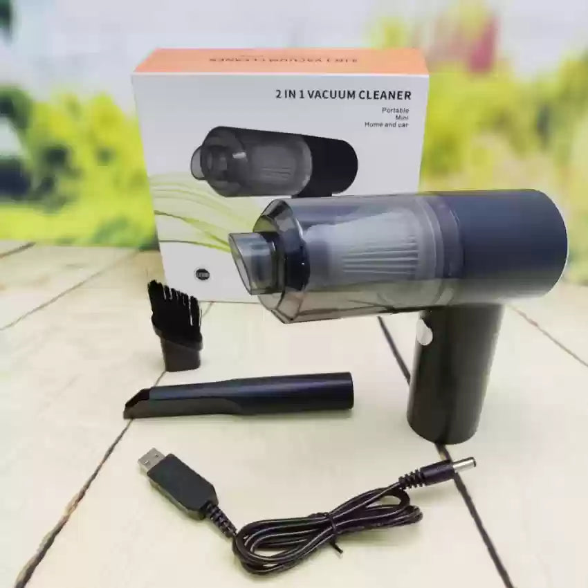 Portable | 2 In 1 | Mini | Home | and | Car | Vacuum | Cleaner
