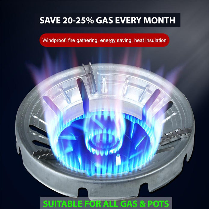 Gas Saver Burner Stand Gas Chula Burner Gas Saver Stand Jali Ring Fire & Windproof Energy Saving