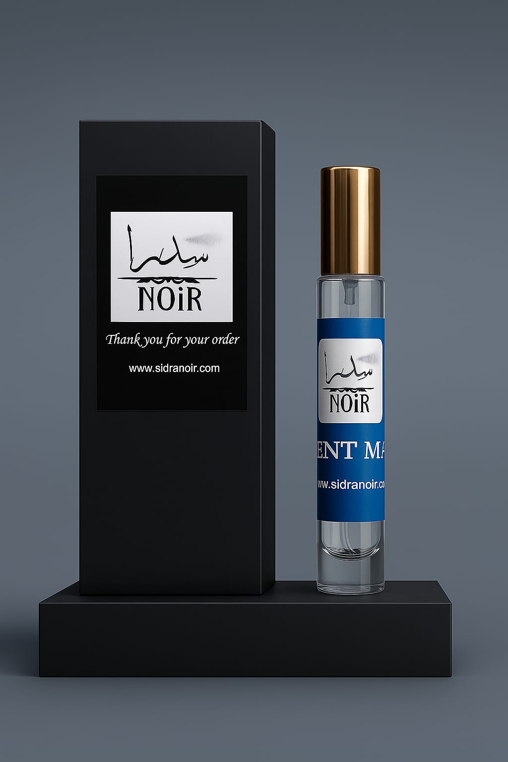 Sidra Noir Premium Perfume – 10ML | Long Lasting | Pocket Friendly